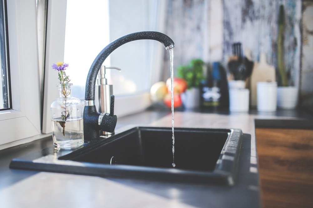 Kitchen+Faucet kitchen faucet with dripping water
